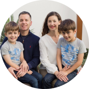 smiling family