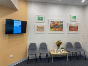 artist in residence transform orthodontic care Anne Johnson