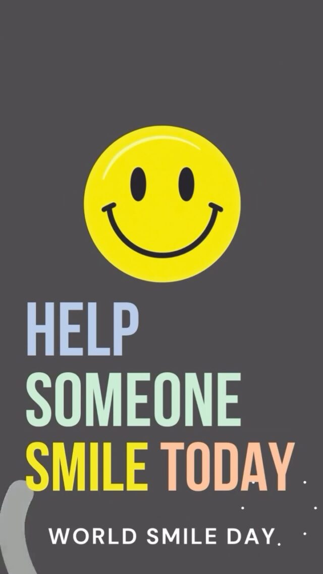 Help someone smile today ð
Sometimes the smallest gestures can make a difference. This World Smile Day, share a little kindness and give someone a reason to smile.
Happy World Smile Day! ð
P.S. A thank you to Harvey Ball, creator of the original Smiley Face and founder of World Smile Day.
#worldsmiledayð #shareasmile #transformorthodonticcare