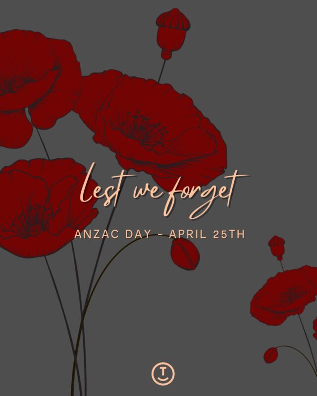 Today we pause to remember the courage, sacrifice, and spirit of our ANZACs. In their honour, we reflect and pay our respects. Lest we forget.