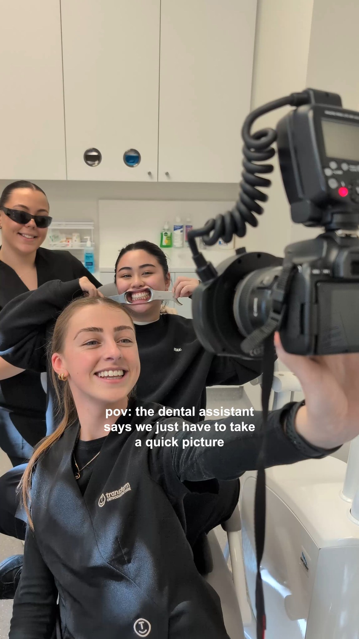 Just one quick photo,” they said… twenty angles later ð¸ ð
All smiles here, and not just because of our results!#TransformOrthodonticCare #justforfun #Orthofun #dentalassistant  #Orthodontist #AdelaideOrthodontist #Adelaide