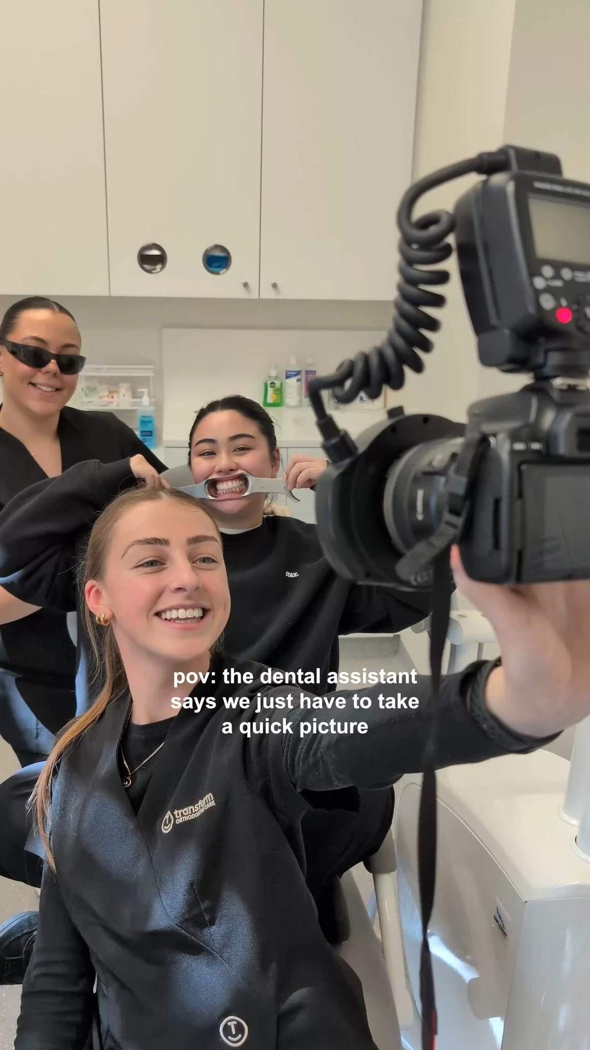 Just one quick photo,” they said… twenty angles later ð¸ ð
All smiles here, and not just because of our results!#TransformOrthodonticCare #justforfun #Orthofun #dentalassistant  #Orthodontist #AdelaideOrthodontist #Adelaide